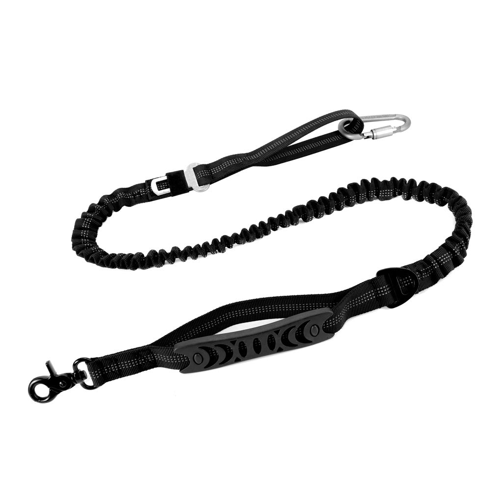 Adjustable Bungee Dog Leash with Car Seatbelt