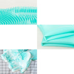 Silicone Dog Grooming & Massage Glove – Hair Removal Brush