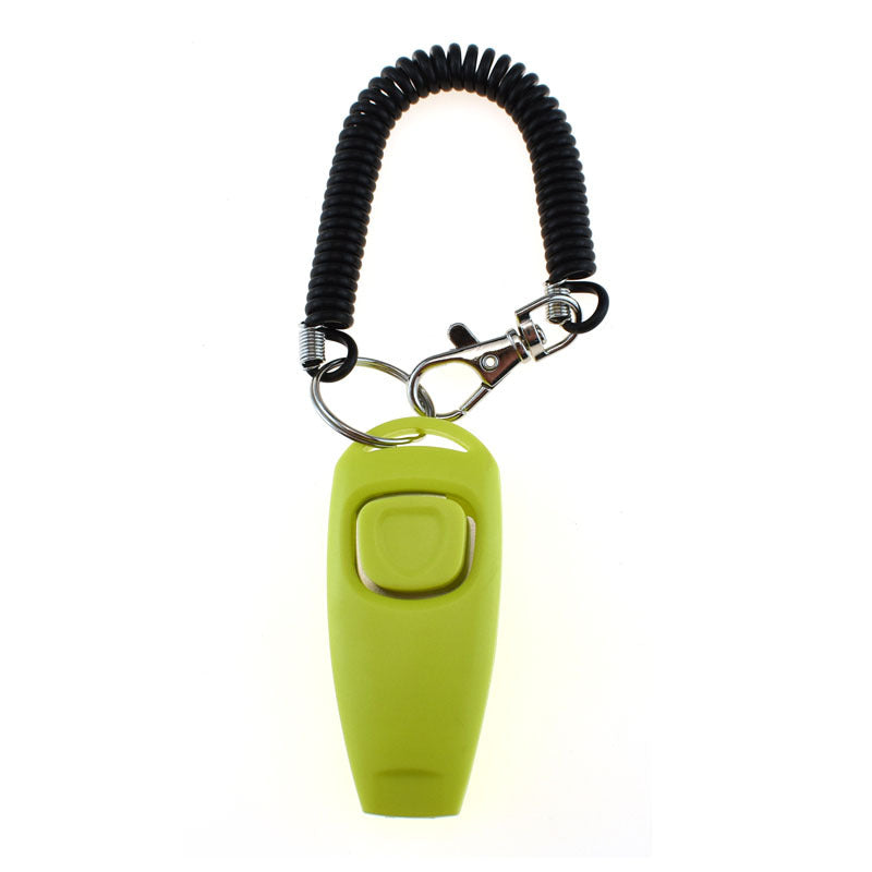 2-in-1 Dog Training Clicker & Whistle with Wearable Bracelet