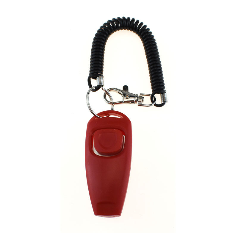 2-in-1 Dog Training Clicker & Whistle with Wearable Bracelet