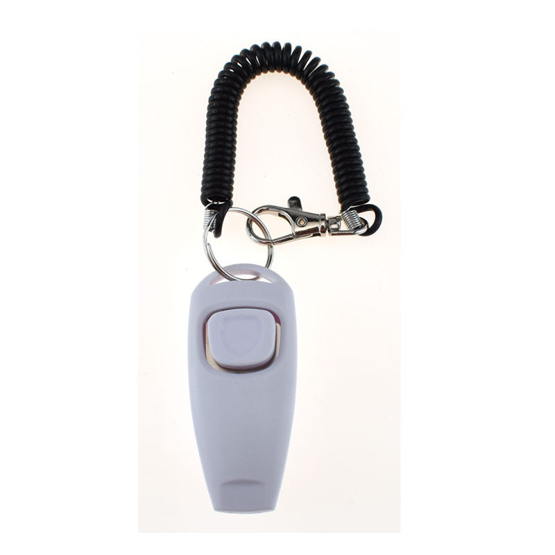 2-in-1 Dog Training Clicker & Whistle with Wearable Bracelet