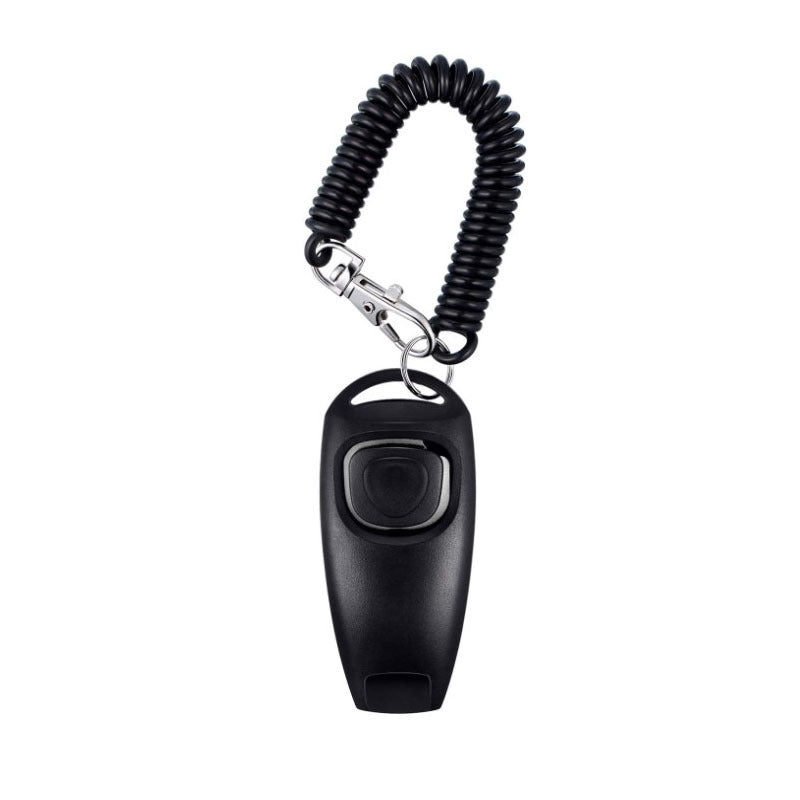 2-in-1 Dog Training Clicker & Whistle with Wearable Bracelet