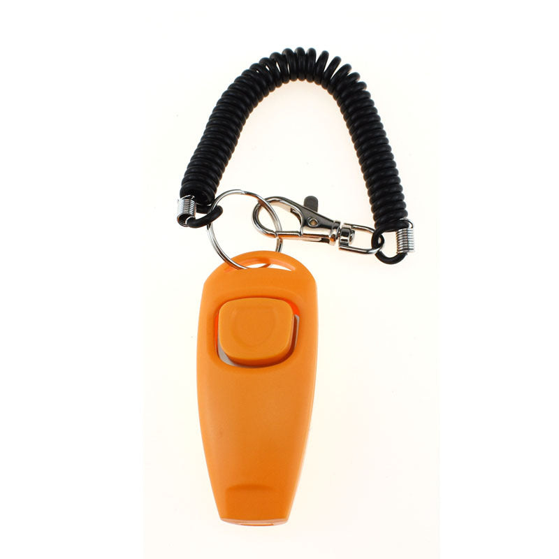 2-in-1 Dog Training Clicker & Whistle with Wearable Bracelet