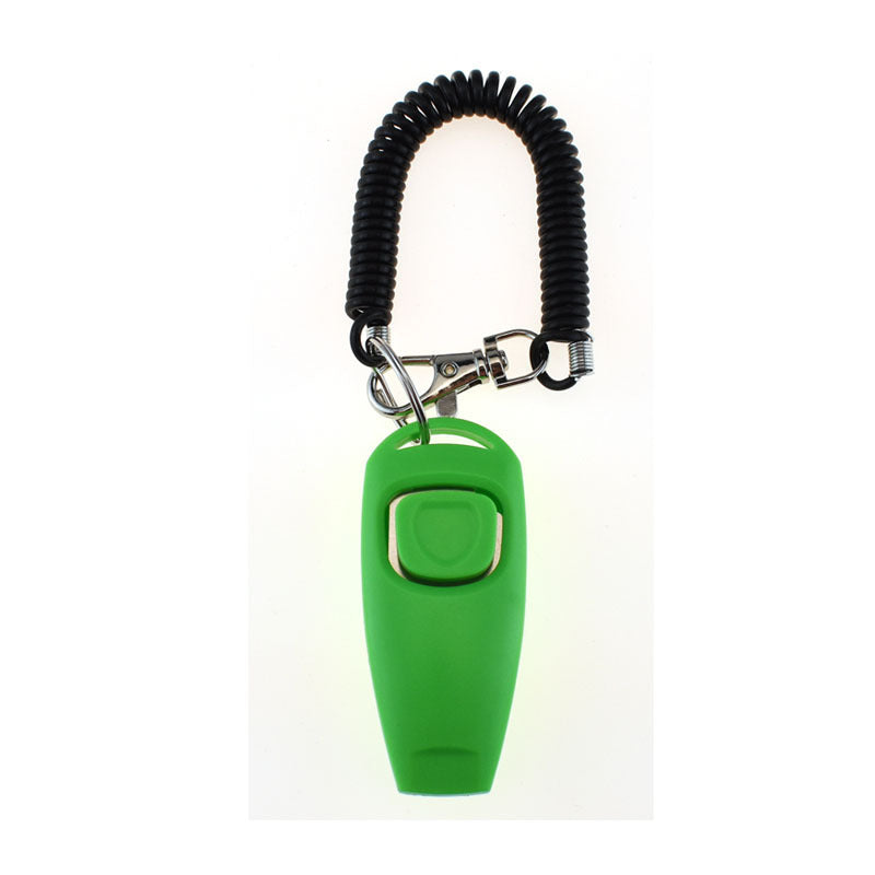 2-in-1 Dog Training Clicker & Whistle with Wearable Bracelet