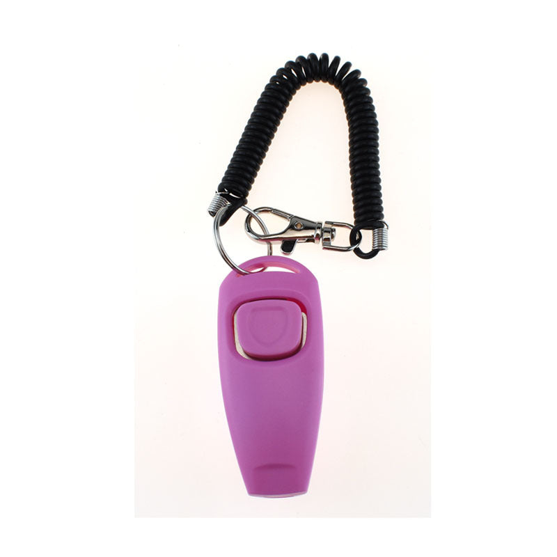 2-in-1 Dog Training Clicker & Whistle with Wearable Bracelet
