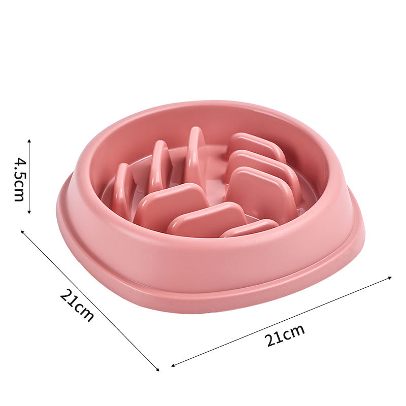 Slow Feeder Dog Bowl Anti Choking Large Capacity