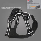 No Pull Dog Harness Breathable Reflective Pet Vest