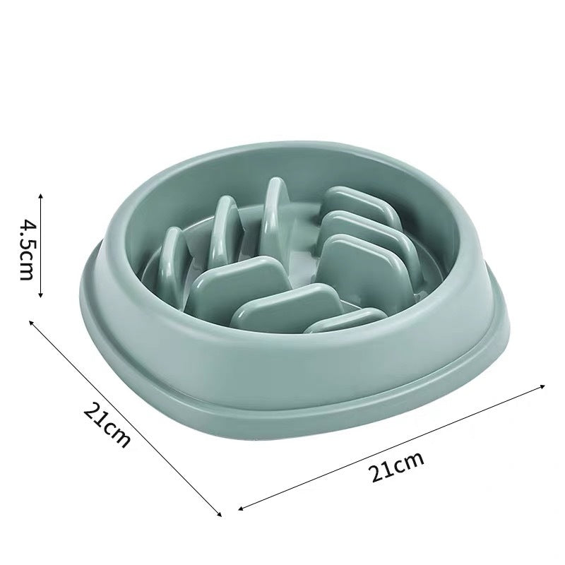 Slow Feeder Dog Bowl Anti Choking Large Capacity