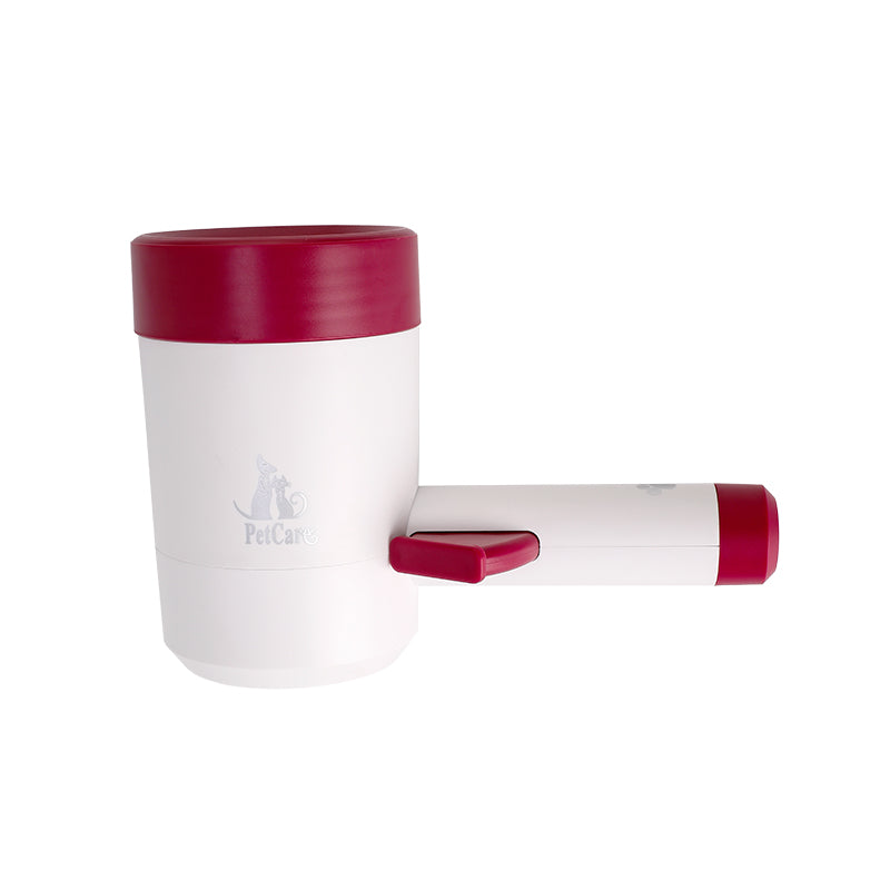 Dog Paw Cleaner Cup with Soft Silicone Brush