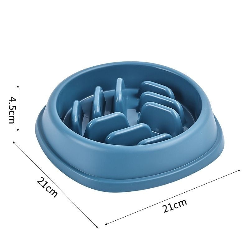 Slow Feeder Dog Bowl Anti Choking Large Capacity