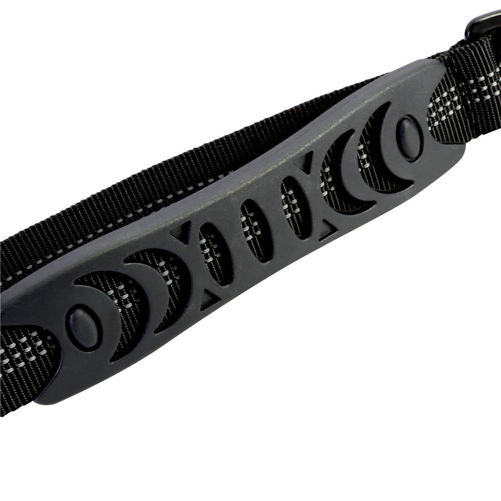 Adjustable Bungee Dog Leash with Car Seatbelt