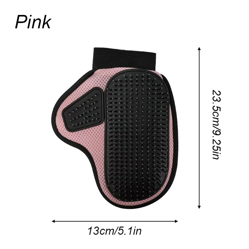 Pet Hair Removal Glove Silicone Cat Dog Grooming Brush